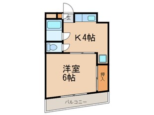 コーポ紫苑の物件間取画像